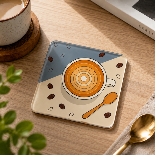 Coffee Art Coaster