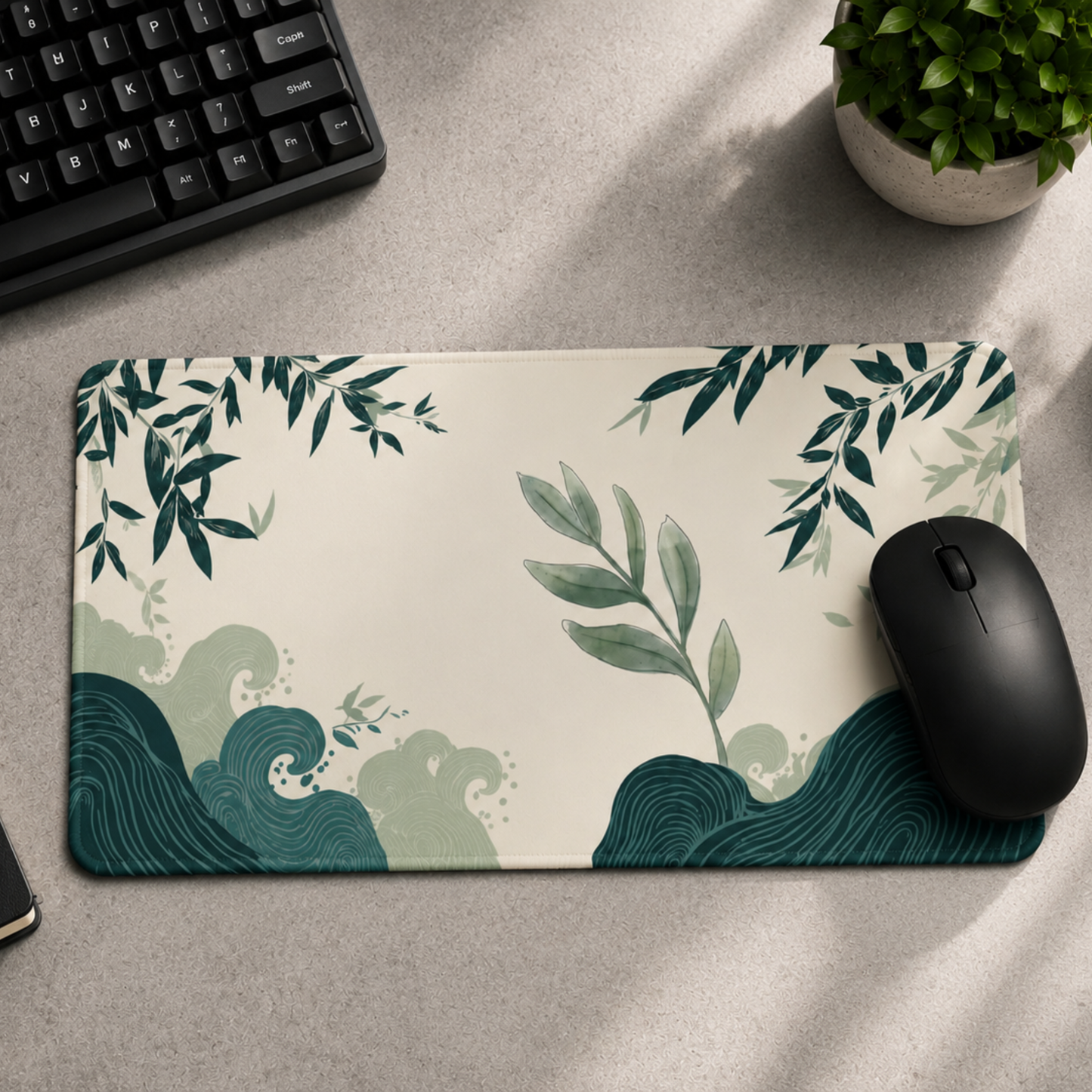 Floral Desk Mat
